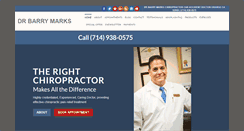 Desktop Screenshot of drbarrymarks.com